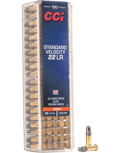 CCI STANDARD 22LR 40GR LEAD-RN