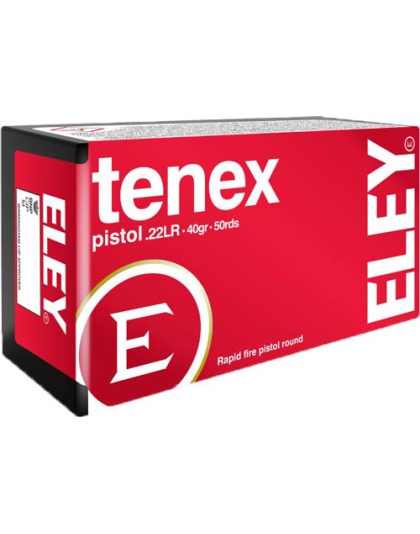 ELEY TENEX PISTOL 22LR 40GR