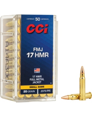 CCI 17HMR 20GR FMJ 2375FPS