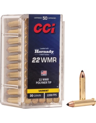 CCI 22WMR 30GR V-MAX 2200FPS