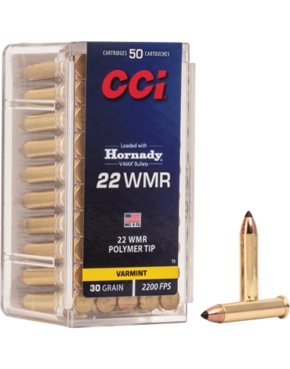 CCI 22WMR 30GR V-MAX 2200FPS