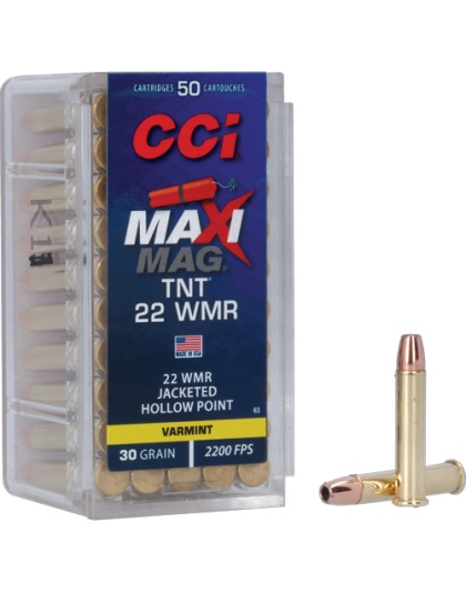 CCI MAXI-MAG 22WMR 30GR TNT