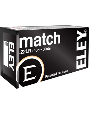 ELEY MATCH 22LR 40GR EPS