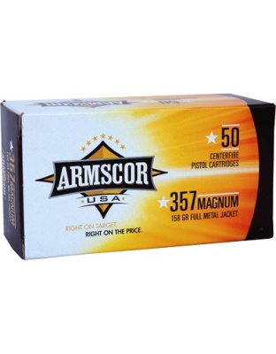 ARMSCOR 357 MAG 158GR FMJ