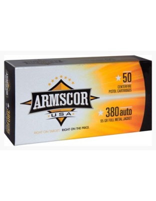 ARMSCOR 380 ACP 95GR FMJ