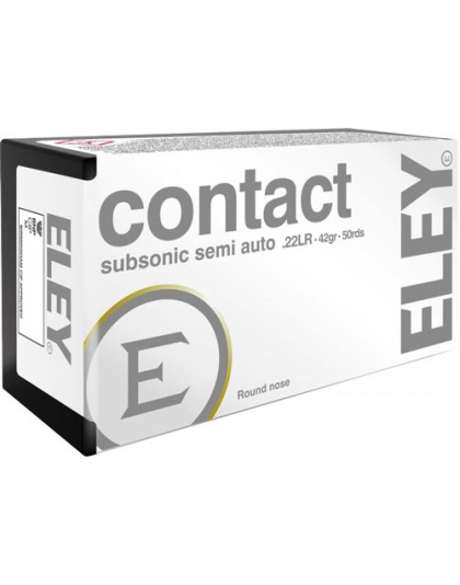 ELEY CONTACT SUBSONIC 22LR
