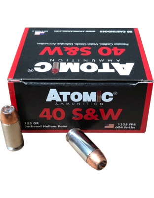 ATOMIC 40 SW 155GR BONDED JHP