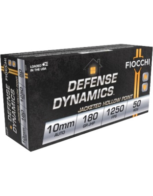 FIOCCHI 10MM 180GR JHP