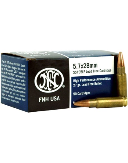 FN 5.7X28 27GR LEAD FREE JHP