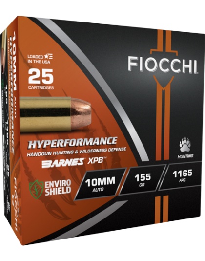 FIOCCHI 10MM 155GR XPB 25RD