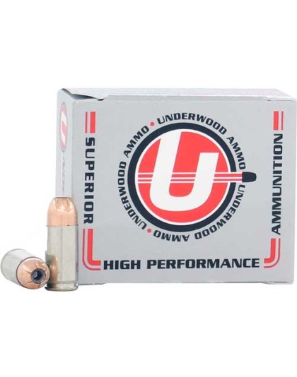 UNDERWOOD 9MM LUGER 124GR JHP