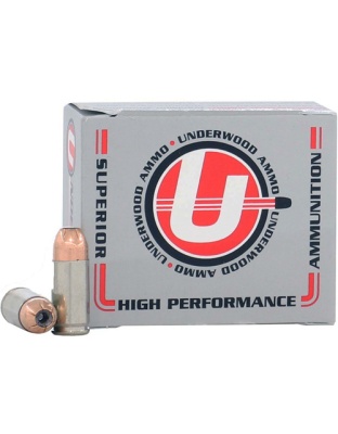 UNDERWOOD 9MM LUGER +P+ 115GR