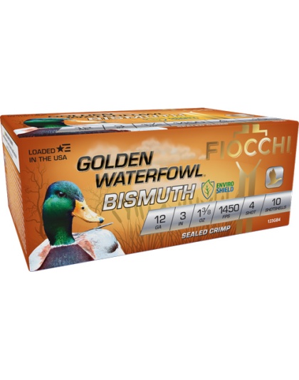 FIOCCHI GOLDEN BISMUTH 12GA 3"
