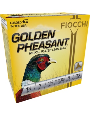 FIOCCHI GOLDEN PHEASANT 12GA