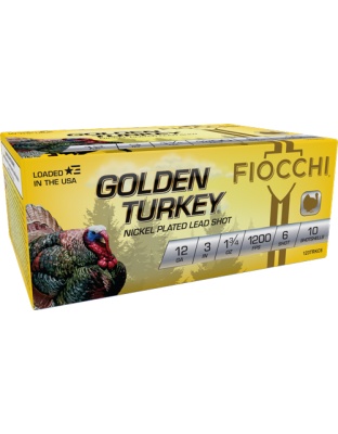 FIOCCHI GOLDEN TURKEY 12GA 3"