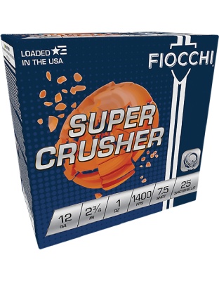 FIOCCHI CRUSHER 12GA 2.75" 1OZ