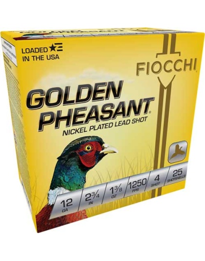 FIOCCHI GOLDEN PHEASANT 12GA