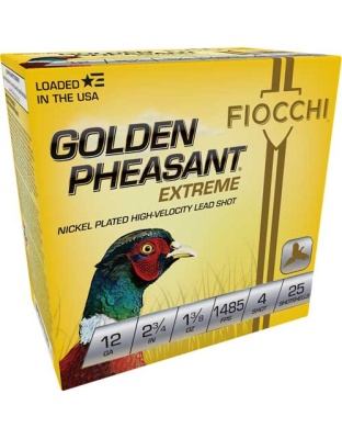 FIOCCHI GOLDEN PHEASANT 12GA