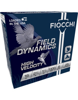 FIOCCHI 16GA 2.75" 1-1/8OZ #6