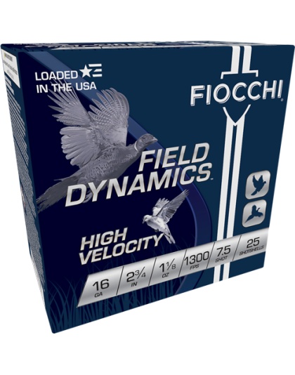 FIOCCHI 16GA 2.75" 1-1/8OZ