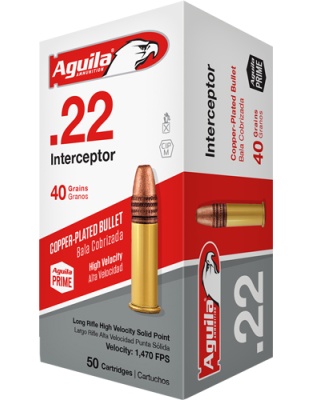 AGUILA INTERCEPTOR 22LR 40GR