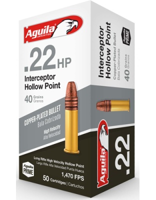 AGUILA INTERCEPTOR 22LR 40GR