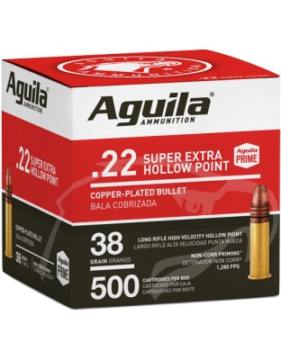AGUILA HIGH-VEL 22LR 38GR