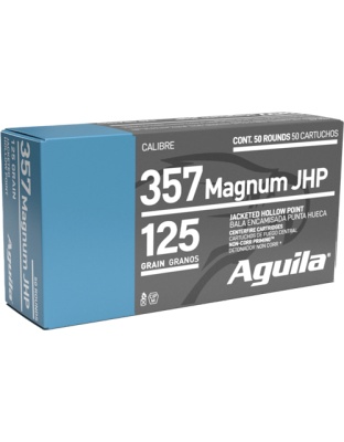 AGUILA 357 MAG 125GR JHP