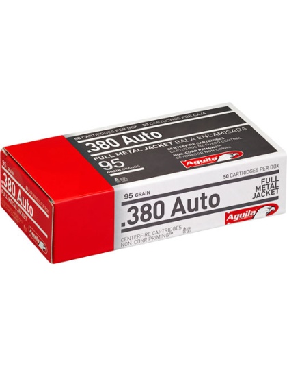 AGUILA 380 ACP 95GR FMJ-RN