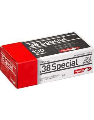 AGUILA 38 SPECIAL 130GR FMJ-RN