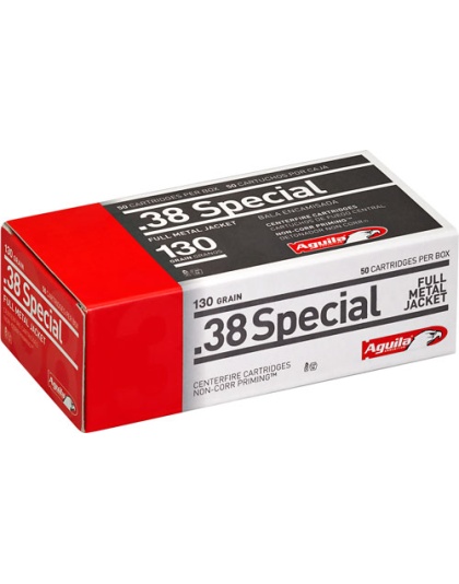 AGUILA 38 SPECIAL 130GR FMJ-RN