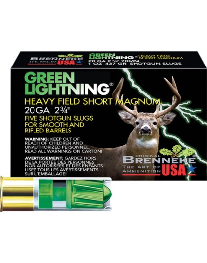 BRENNEKE USA GREEN LIGHTNING