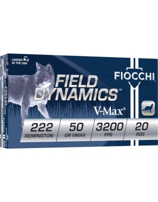 FIOCCHI 222 REM 50GR V-MAX