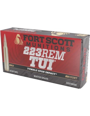 FORT SCOTT 223 REM 55GR TUI