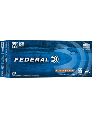 FEDERAL POWER-SHOK 223 REM