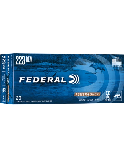 FEDERAL POWER-SHOK 223 REM