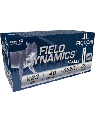FIOCCHI 223 REM 40GR V-MAX