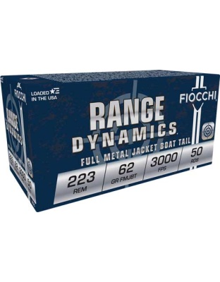 FIOCCHI 223 REM 62GR FMJ-BT