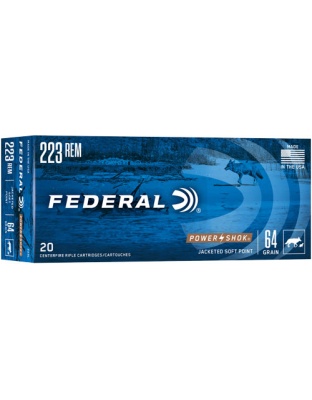 FEDERAL POWER-SHOK 223 REM
