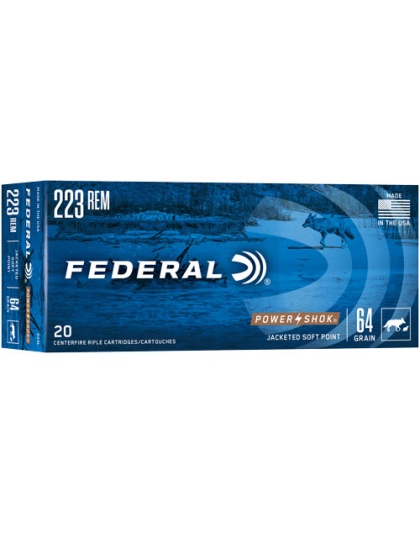 FEDERAL POWER-SHOK 223 REM