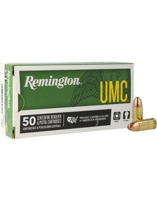 REMINGTON UMC 9MM LUGER 115GR