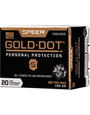 SPEER GOLD DOT 327 FEDERAL