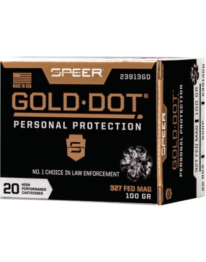 SPEER GOLD DOT 327 FEDERAL