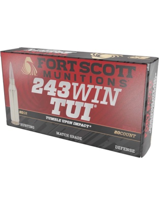 FORT SCOTT 243 WIN 80GR TUI