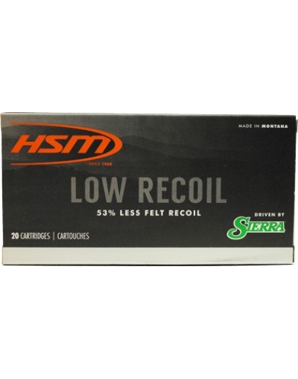 HSM LOW RECOIL 243 WIN 85GR