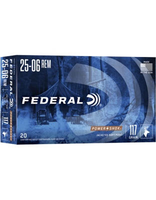 FEDERAL POWER-SHOK 25-06 REM