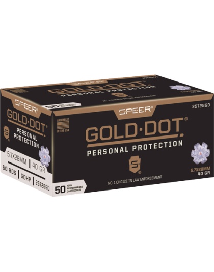 SPEER GOLD DOT 5.7X28 40GR