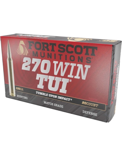 FORT SCOTT 270 WIN 130GR TUI