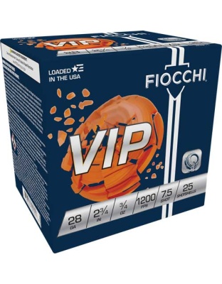 FIOCCHI VIP 28GA 2.75" 3/4OZ