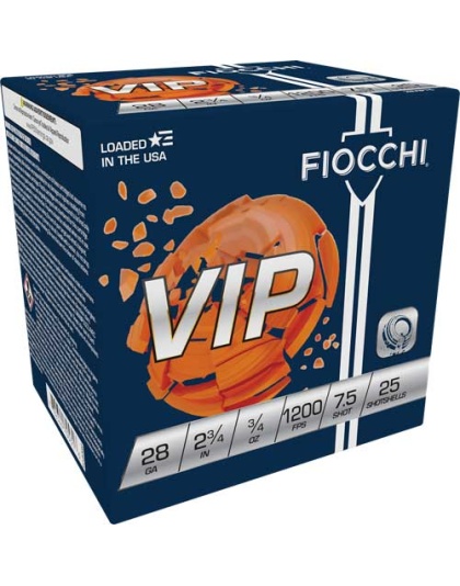 FIOCCHI VIP 28GA 2.75" 3/4OZ